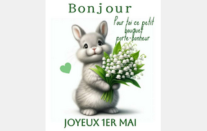 Bon premier Mai à toutes et à tous