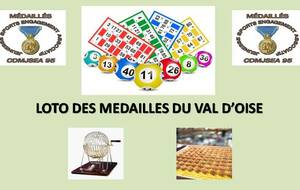 LOTO des Médaillés du CDMJSEA 95