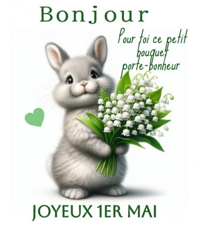 Bon premier Mai à toutes et à tous